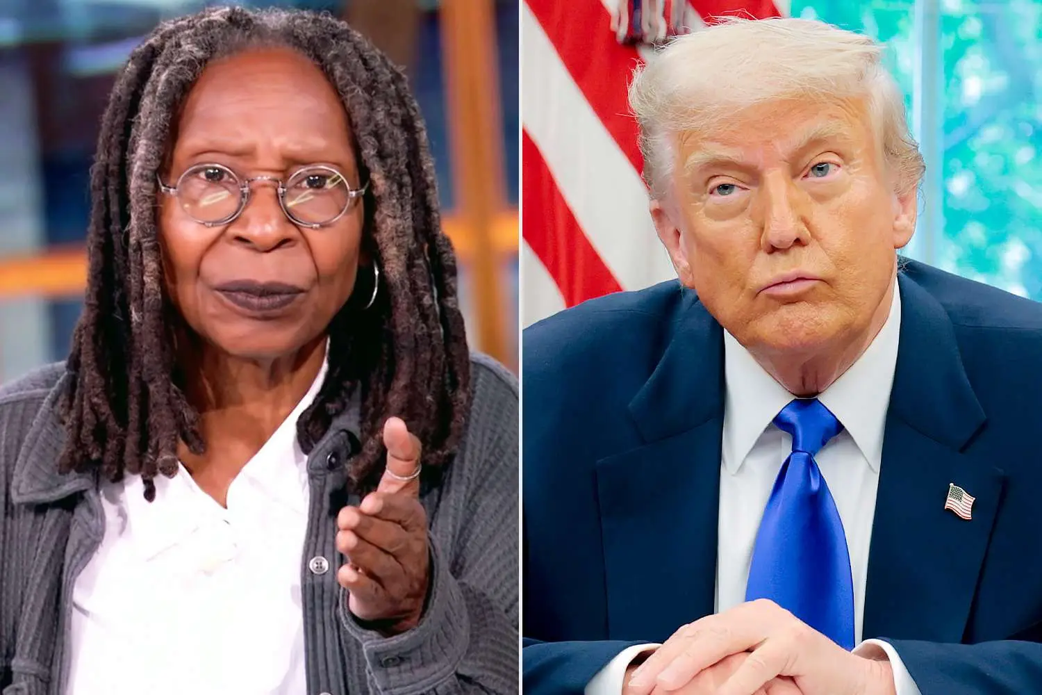 Whoopi Goldberg defends Hollywood against Trump